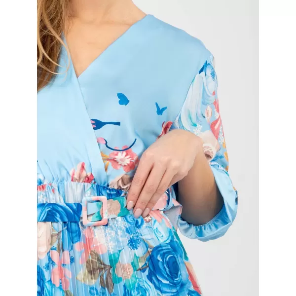  Dámské šaty ITALY MODA IT-SK-18828.92 LIGHT BLUE 