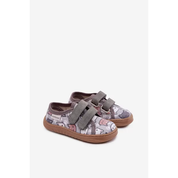  Dětské bačkory MILAMI BF3/BR-34 GREY 