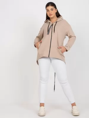 Dámská mikina RELEVANCE RV-BL-8266.34P BEIGE