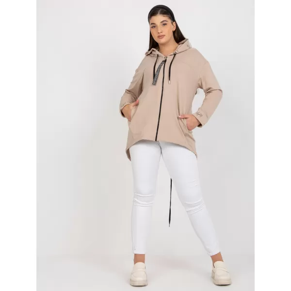  Dámská mikina RELEVANCE RV-BL-8266.34P BEIGE 