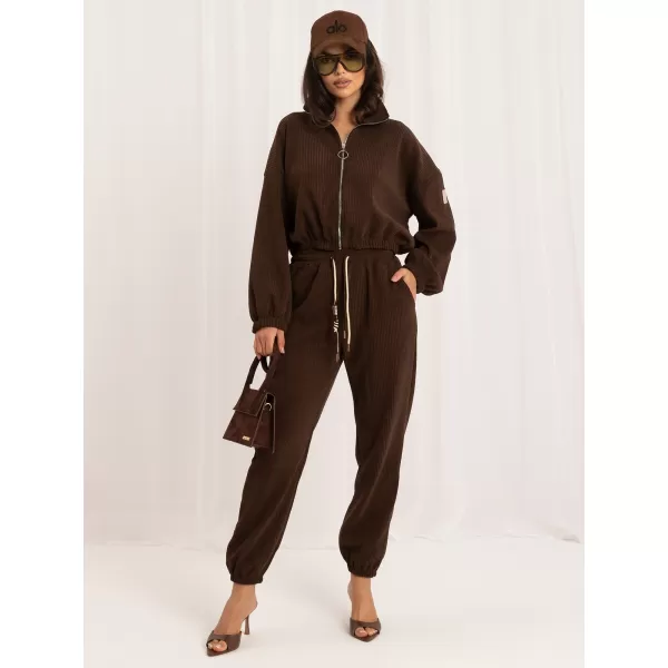  Dámský komplet ITALY MODA MI-KMPL-K72201.83 BROWN 
