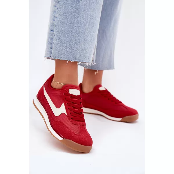  Dámské tenisky BOTO 25SP30-9099 RED/BEIGE 