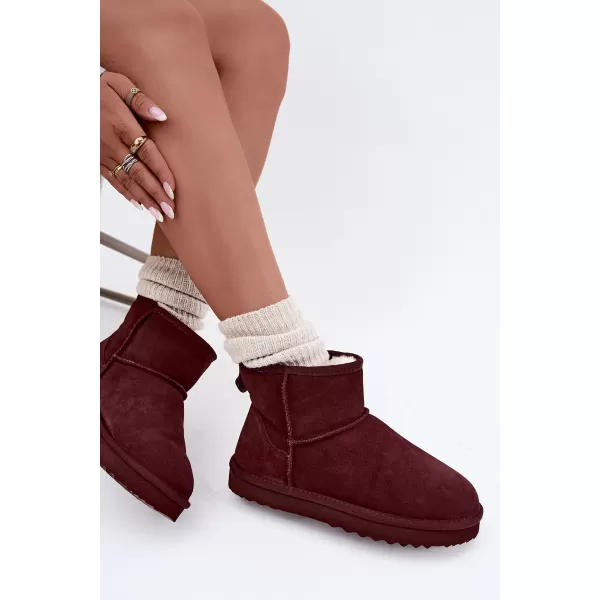  Dámské sněhule BOTO 5350 BURGUNDY 