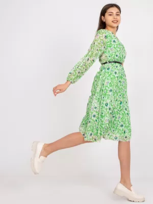 Dámské šaty ITALY MODA DHJ-SK-10536A-1.80 BRIGHT GREEN
