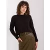 Dámský svetr WOOL FASHION ITALIA AT-SW-2340.22 NOIRE
