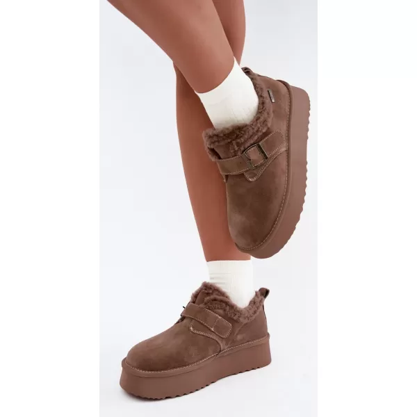  Dámské sněhule BIG STAR SHOES UU274318 BEIGE 