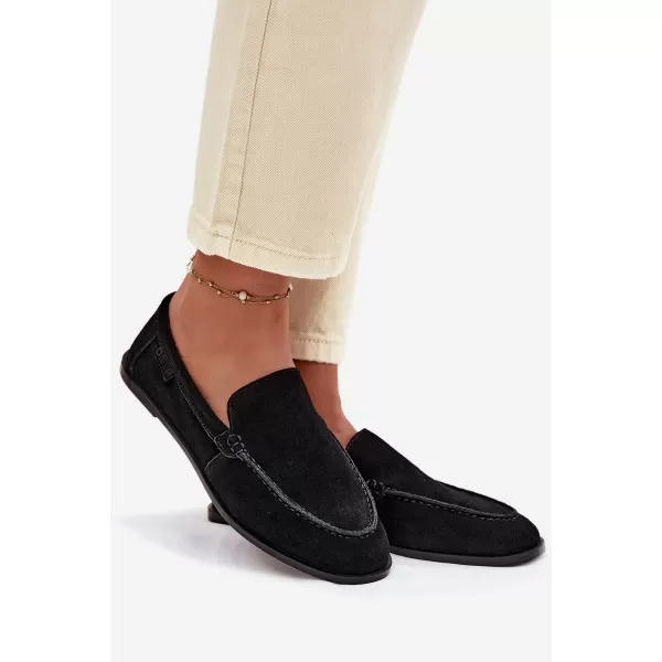  Dámské mokasíny BIG STAR SHOES TT274209 BLACK 