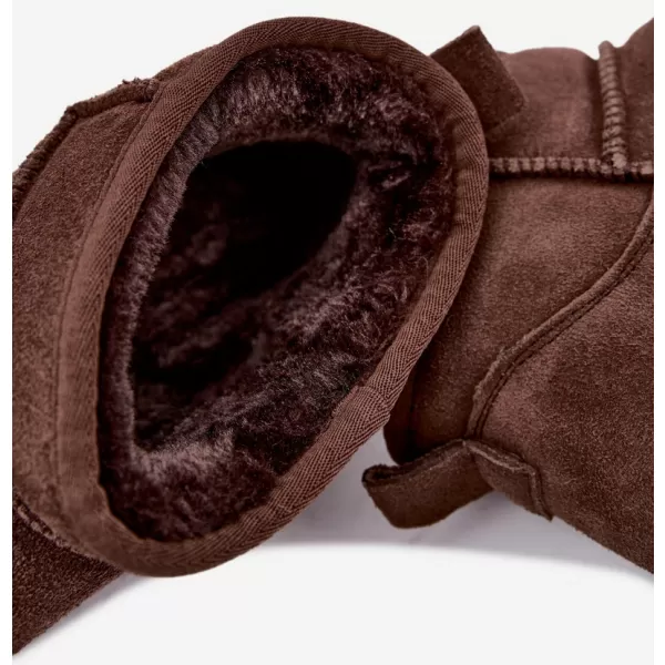  Dámské sněhule BOTO 6391 BROWN 