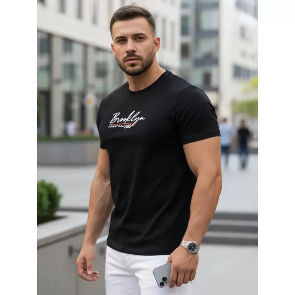 Pánské triko DSTREET ČERNÁ 