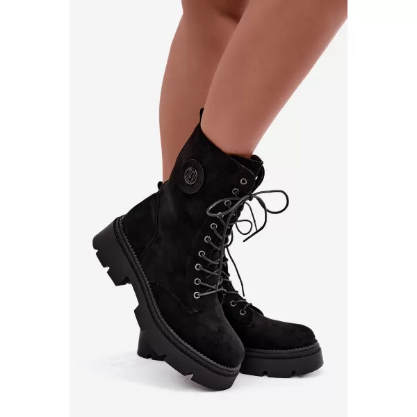  Dámské boty BOTO DA202P BLACK MAT 