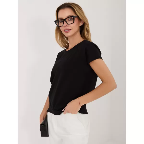  Dámská halenka RUE PARIS RV-BZ-8837.67 BLACK 