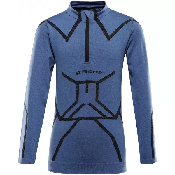  Dětské termo triko ALPINE PRO SEAMO 2 VALLARTA BLUE 