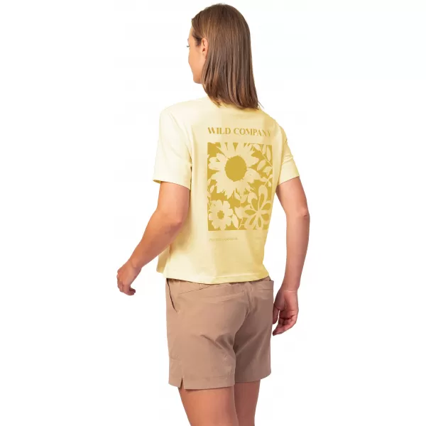  Dámské triko HANNAH MEL TRANSPARENT YELLOW 
