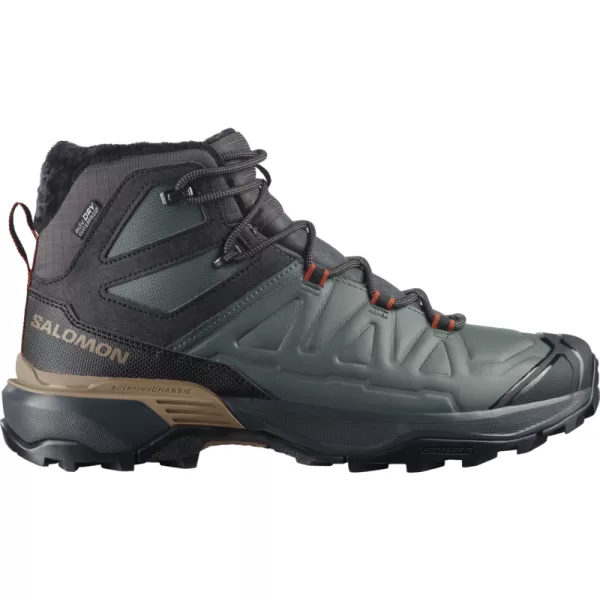  Pánské boty SALOMON X ULTRA SNOWPILOT WATERPROOF L49219500 ASPHALT/URBAN CHIC/ARABIAN SPICE 