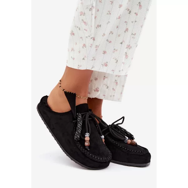  Dámské pantofle BOTO 5002 BLACK 