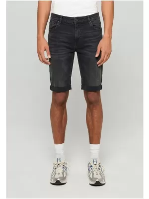 Pánské kraťasy URBAN CLASSICS TB8457 BLACK WASHED