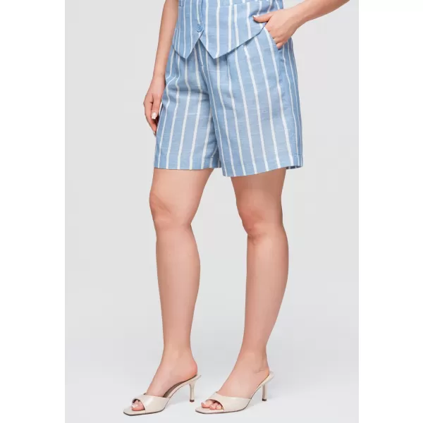  Dámské kraťasy OMBRE OW-ST-E0017 BLUE 