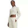 Dámské triko UNDER ARMOUR UA RIV RIB MOCK LS 6014795-513 BÍLÁ