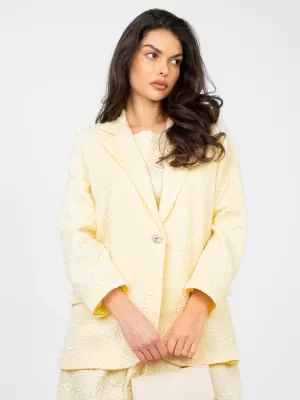 Dámské sako RUE PARIS IT-MA-21839.10 BRIGHT YELLOW