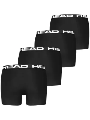 Pánské boxerky HEAD MEN BASIC BOXER 4P CZ701388001 BLACK
