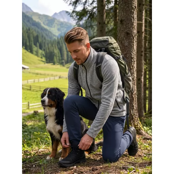  Pánská micro fleece mikina MALFINI FACTOR 852 STŘÍBRNÝ MELÍR 