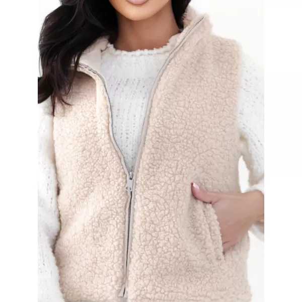  Dámská vesta FACTORY PRICE CS-KZ-1403.00P LIGHT BEIGE 
