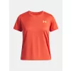 Dívčí triko UNDER ARMOUR TECH SSC 6005138-690 ČERVENÁ