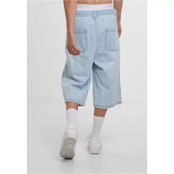  Pánské kraťasy URBAN CLASSICS TB8220 NEW LIGHT BLUE WASHED 