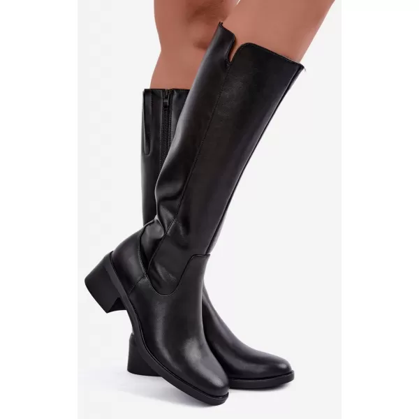  Dámské kozačky SERGIO LEONE KZ-17-S BLACK 