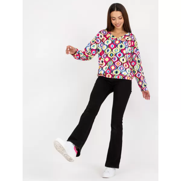  Dámská mikina RUE PARIS RV-BL-8186.14X PINK 