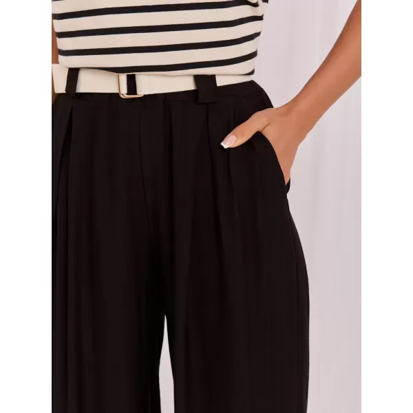  Dámské kalhoty RUE PARIS IT-SP-10358.16 BLACK 
