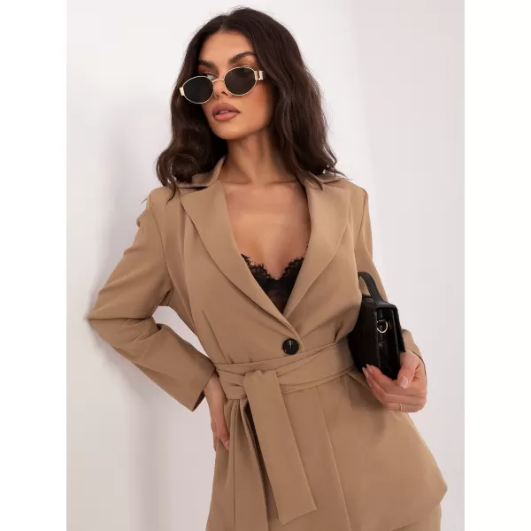  Dámský komplet ITALY MODA MI-KMPL-A2943.85 CAMEL 