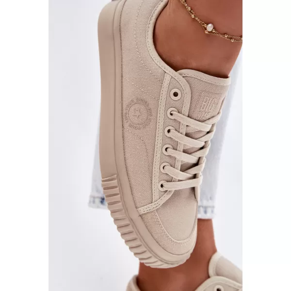  Dámské tenisky BIG STAR SHOES TT274106 BEIGE 
