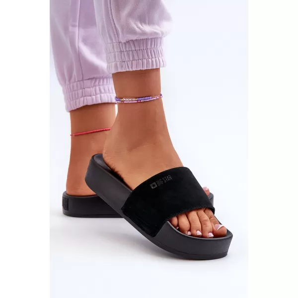  Dámské pantofle BIG STAR SHOES NN274A670 BLACK 
