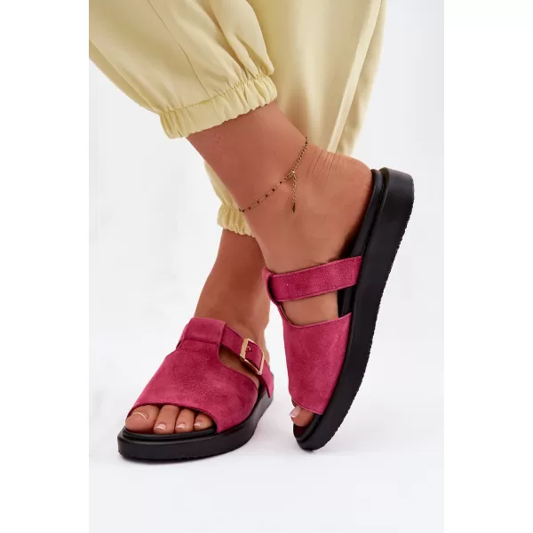  Dámské pantofle BOTO 26SD18-51 FUSCHIA 