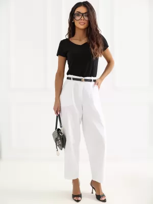 Dámská halenka RUE PARIS RV-BZ-A1267.08 BLACK
