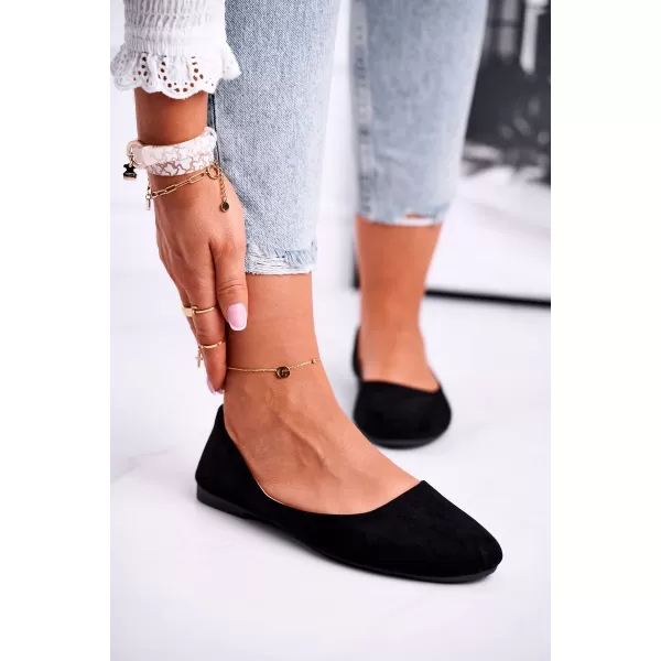  Dámské baleríny BOTO 9BL02-1031 BLACK 