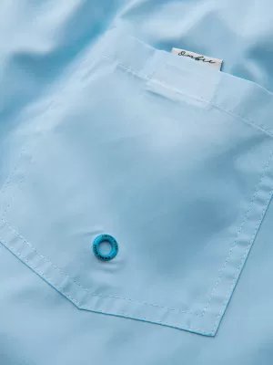 Pánské kraťasy OMBRE OM-SRSS-0216 LIGHT BLUE