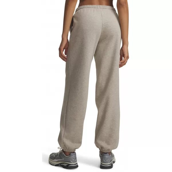  Dámské tepláky UNDER ARMOUR ICON FLC GYM PANT 6013546-205 HNĚDÁ 