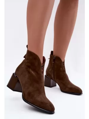 Dámské boty BOTO 26BT24-399 BROWN