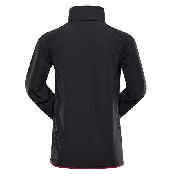  Dětská bunda ALPINE PRO GERLO FUCHSIA RED 