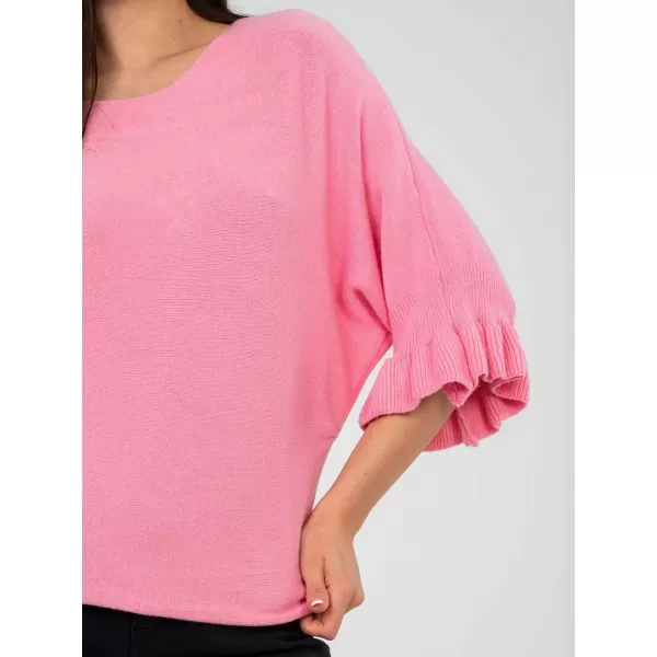  Dámský svetr ITALY MODA IT-SW-99244.98 PINK 