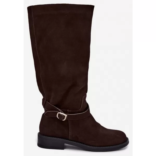  Dámské kozačky VINCEZA 89168 BROWN 