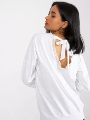 Dámská halenka RUE PARIS RV-BZ-7550.58 WHITE
