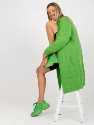Dámský svetr RUE PARIS LC-SW-0344.27P BRIGHT GREEN