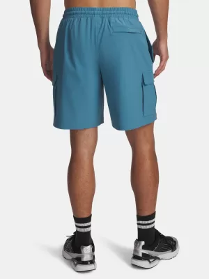 Pánské kraťasy UNDER ARMOUR VIBE WOVEN CARGO SHORT 1386560-466 MODRÁ