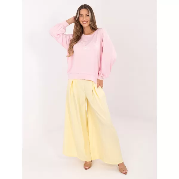 Dámská mikina RUE PARIS RV-BL-A1220.11 BRIGHT PINK 