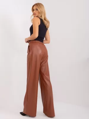 Dámské kalhoty LAKERTA LK-SP-509453.47 LIGHT BROWN