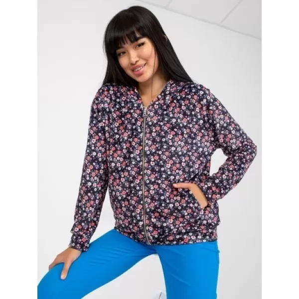  Dámská mikina RUE PARIS RV-BL-8121.29 NAVY 