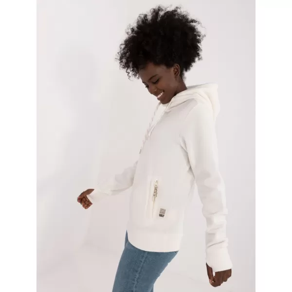 Dámská mikina SUBLEVEL D20005M02627B3 WHITE 